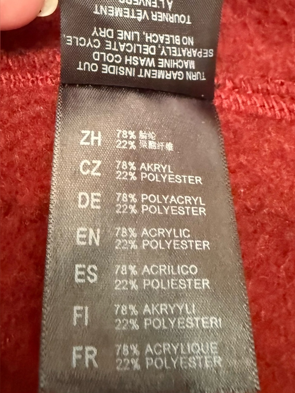 KUHL Savina Jacket Fleece Red Jacket Size Medium - Picture 6 of 15